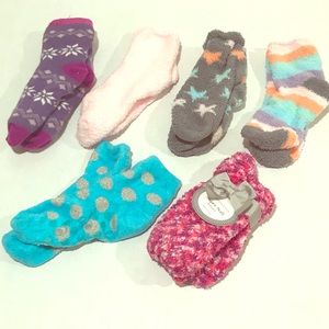Ultra Soft and Cozy Cabin Socks - 6 Pair Bundle